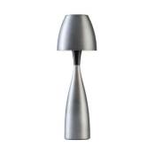 Lampe en métal gris oxydé 12,5x39cm Anemon - Belid