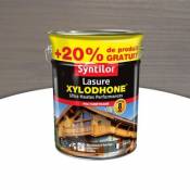Lasure Syntilor Xylodhone Ultra Hautes Performances gris acier satin 5L + 20% gratuit