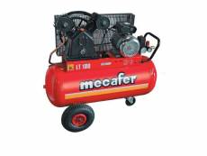 Mecafer – compresseur 3cv 100 litres bicylindre -