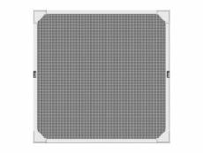 Moustiquaire cadre magnétique couleur blanc 120x120cm. E3-75893