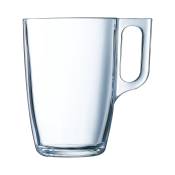 Mugs verre trempé extra résistant 32cl - Lot de 6