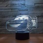 New Super Car 3D veilleuse voiture de course USB LED
