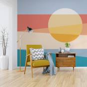Papier peint panoramique dune orange 255x250cm