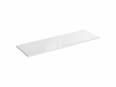 Plateau meuble sous vasque - 141 x 46 x 2,5 cm - elise white