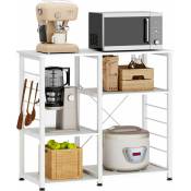 Rangement étagère de cuisine, chariot de cuisine pour rangement, 90 x 39 x 83 cm - Need