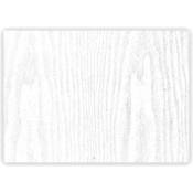 Retro - Rouleau Sticker Bois blanc - 45 x 150 cm