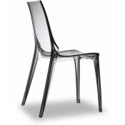 Scab Design - Chaise design - vanity - Gris Transparent