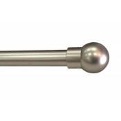Secodir - Kit Tringle extensible sans perçage ø 19 x 110 à 210 cm x press - C199 gris acier
