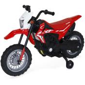 Sweeek - Moto électrique enfant Honda 6V. rouge. 1 place - Rouge