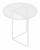 Table basse Iso-A / Ø 47 x H 45 cm - Petite Friture blanc en métal