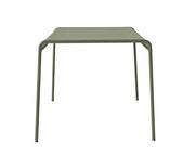 Table carrée Palissade / 80 x 80 - R & E Bouroullec - Hay vert en métal