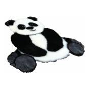 Tapis de panda de dessin animé en fausse fourrure,