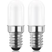Trimec - Ampoule led E14 pour Réfrigérateur, 1.5W équivalent à 15W, Blanc Chaud 3000K, Ampoule pour Frigo, Lampe de Sel, Machine a Coudre, Non