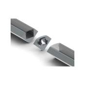 Velleman - aluminum linear connector for ALU-45 led profile - silver LC-D2