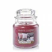 Yankee Candle bougie jarre parfumée | moyenne taille | Doux foyer | jusqu’à 75 heures de combustion