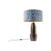 Bruut - Lampe de table avec Abat-Jour - 1 lumière - ø 500 mm - Multicolore - Art Deco - éclairage intérieur - Salon i Chambre - Multicolore - Qazqa