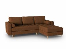 Canapé d'angle 5 places en imitation cuir cuir