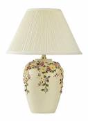 CSQ Lampe de table Rose Vase, Lampe de chevet de chambre