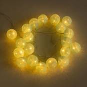 Guirlande lumineuse LED décorative aigue-marine (3,30