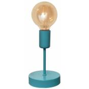 Helam Lighting - Helam tube Lampe à Poser Turquoise 12cm