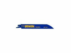 Irwin lot de 5 lames scie sabre - pour bois - 614r