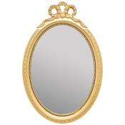 Miroir enfant Princesse doré 29x43,5cm - Atmosphera créateur d'intérieur - Doré