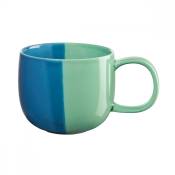 Mug en porcelaine bleu 400ml