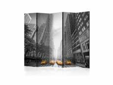 Paravent 5 volets - new york - yellow taxis ii [room dividers] A1-PARAVENTtc1808