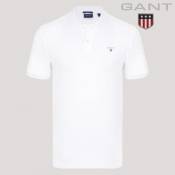 Polo ou Tee-Shirt tout Coton Gant US® Polo - Blanc XXL