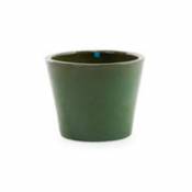 Pot de fleurs Pots / Grès émaillé - Ø 50 x H 40 cm / Fait main - Unopiu vert en céramique