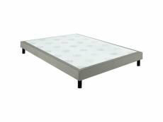 Sommier epeda nature ferme - chiné naturel 120x200