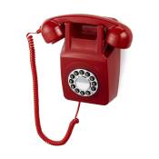 Téléphone mural rouge GPO 746 - GPO Retro