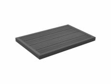 Vidaxl élément de plancher pour douche solaire|échelle de piscine wpc 45016