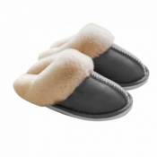 Chaussons Confort Cocooning Gris 43