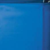 GRE - Liner bleu pour piscine hors sol ronde ø 5500 x 1200 mm.