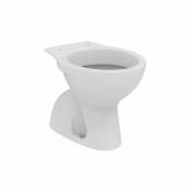 Ideal ® - WC au sol à fond creux EUROVIT 360 x 560 x 395 mm blanc IDEAL STANDARD