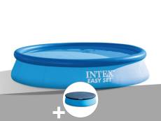 Kit piscine autoportée Intex Easy Set 3,66 x 0,76 m + Bâche de protection