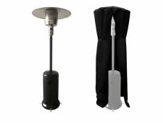 Kohala - parasol chauffant acier noir 1117-00-00-00