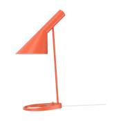 Lampe de table en acier orange électrique 21,5 x 56