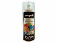 Nespoli aerosol peinture professionnelle effet satine vernis incolore 400ml