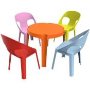 Rita Chaise-Table Pour Enfants Intrieur, Extrieur Set