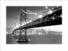 San Francisco – Pont – Imprimé Art Print ville