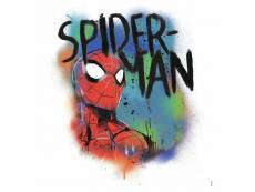 Sticker avengers repositionnable spider-man graffiti