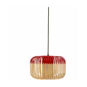Suspension en bambou rouge S Bamboo outdoor - Forestier