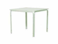 Table alegria 70x70 blanche - resol - - aluminium 700x700x750mm