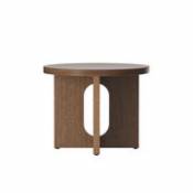 Table d'appoint Androgyne / Ø 50 x H 39 cm - Menu bois naturel en bois