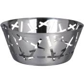 Table Passion - Corbeille ronde Ina 20 cm - Argent