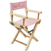 The Home Deco Kids - Chaise metteur en scène pour enfant - Rose