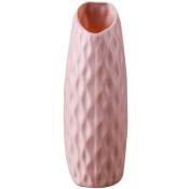 Tlily - Vase en Plastique Nordique Anti-Goutte Vase de Fleur Simple Imitation de Pot de Fleur en CéRamique DéCoration Vase à pour la DéCoration