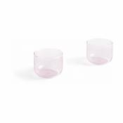 2 verres roses Tint Glass - HAY